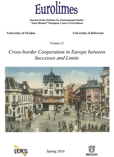 Directions of Cross-border Cooperation Intensification in the Framework of the Euroregion ‘Upper Prut’: Ukrainian-Romanian Borderlands Cover Image