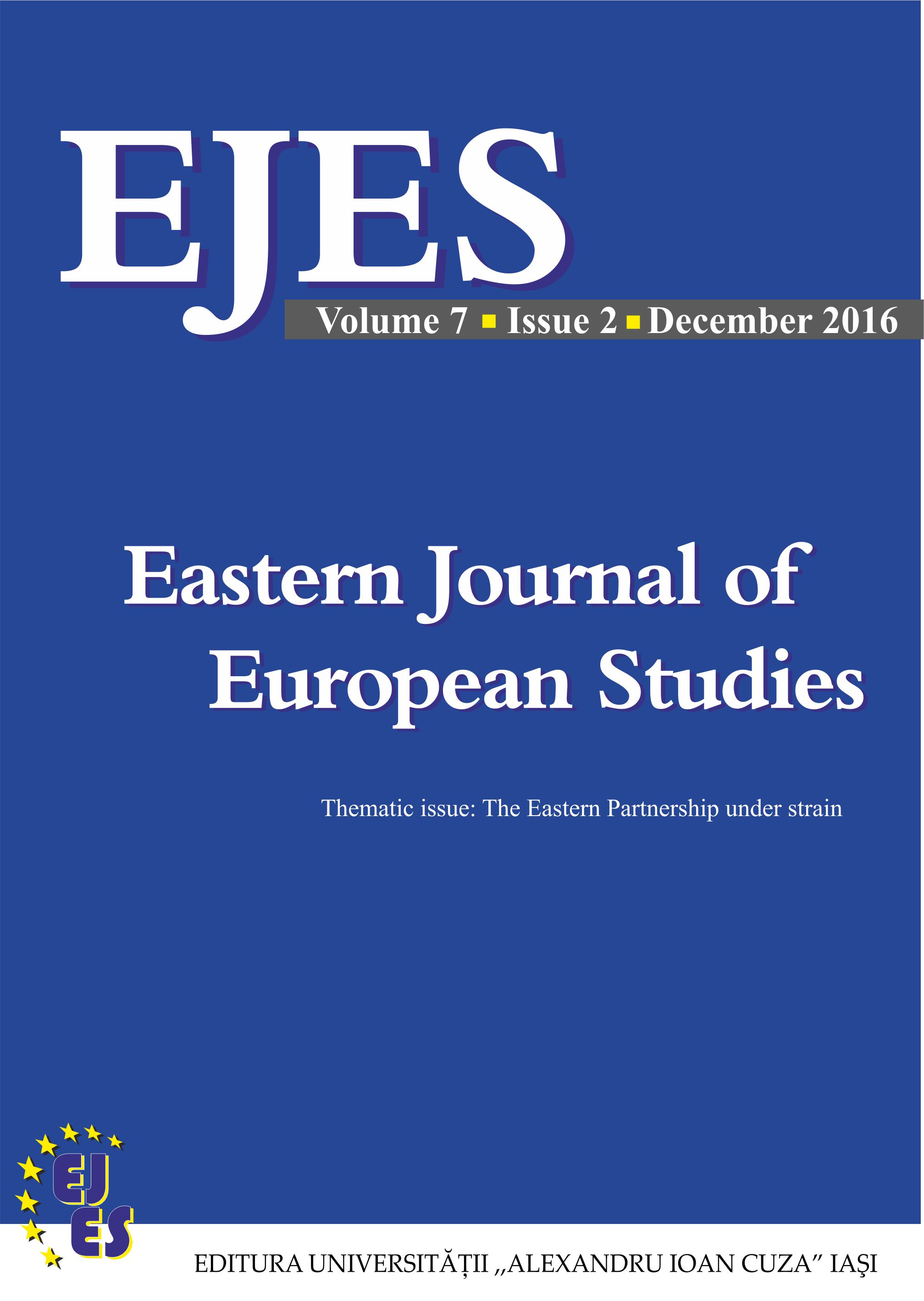 The EU’s Eastern Partnership: normative or geopolitical power projection? Cover Image