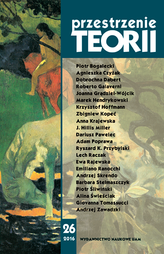 The world as a task for the intellectual. On two of Barańczak’s poems (Let’s face the truth, December 1976) Cover Image