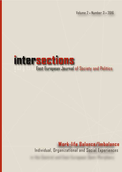 Who Benefits More from a Balanced life? Gender Differences in Work-life Balance and Satisfaction with Life in Eight Post-communist Countries Cover Image