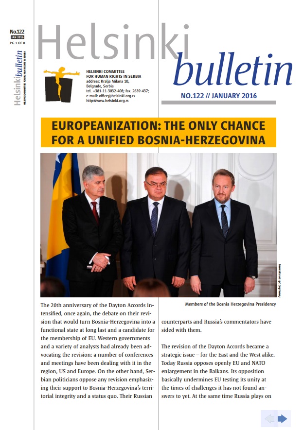 Europeanization: The Only Chance for a Unified Bosnia-Herzegovina Cover Image