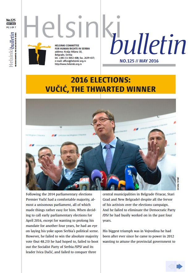 2016 Elections: Vučić, the Thwarted Winner Cover Image