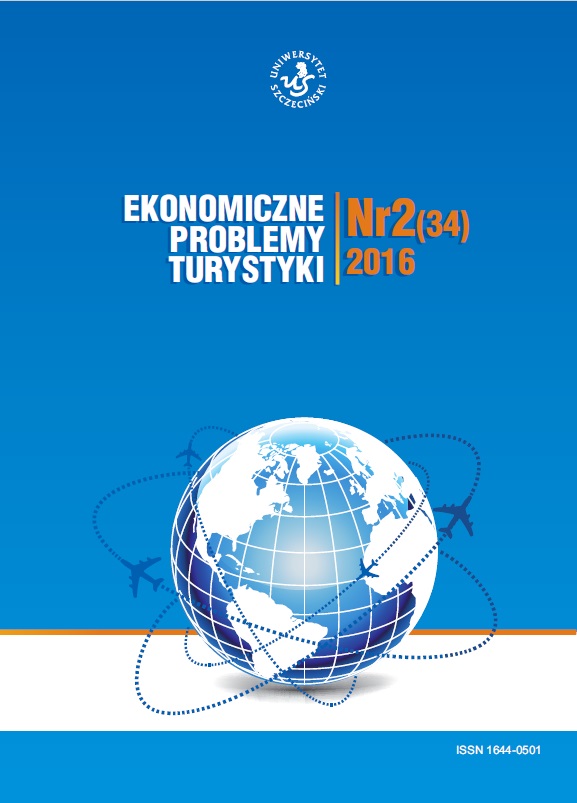 Wyjazdy turystyczne w latach 2009–2014 na przykładzie łódzkiego biura podróży – agenta turystycznego