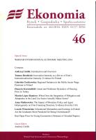 Innovation intensity as a driver of firm’s internationalization intensity: evidence for Poland Cover Image