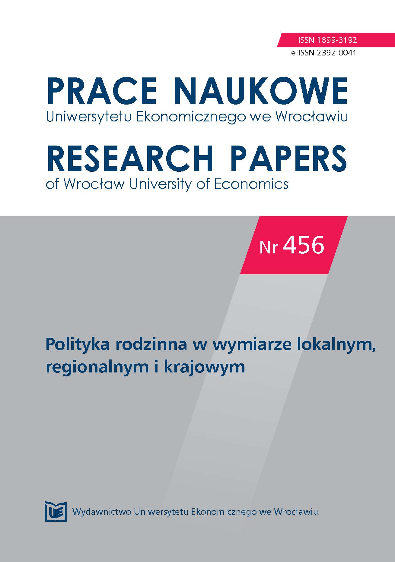 Day-care provider as a social innovation in the family policy. Implementation of new care solutions over children under the age of 3 Cover Image