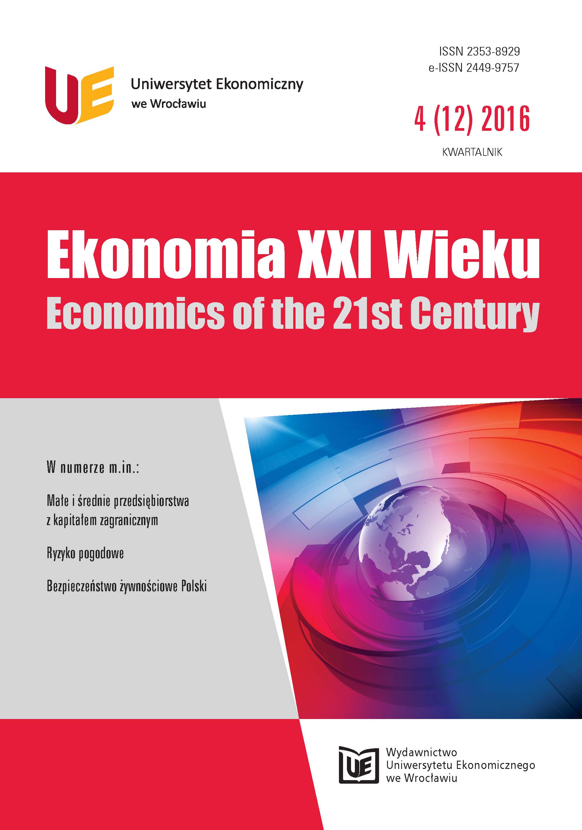 Analysis of results of SME’s with foreign capital in Poland Cover Image
