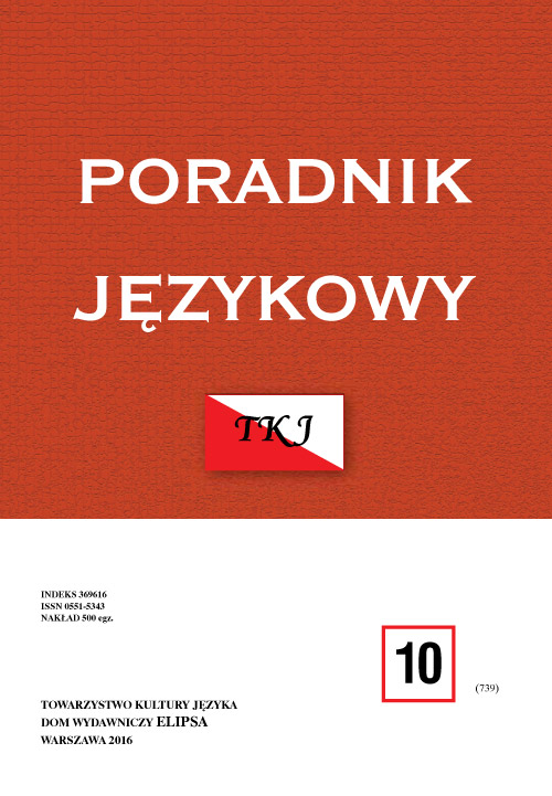 Język odziedziczony – polszczyzna pokoleń polonijnych