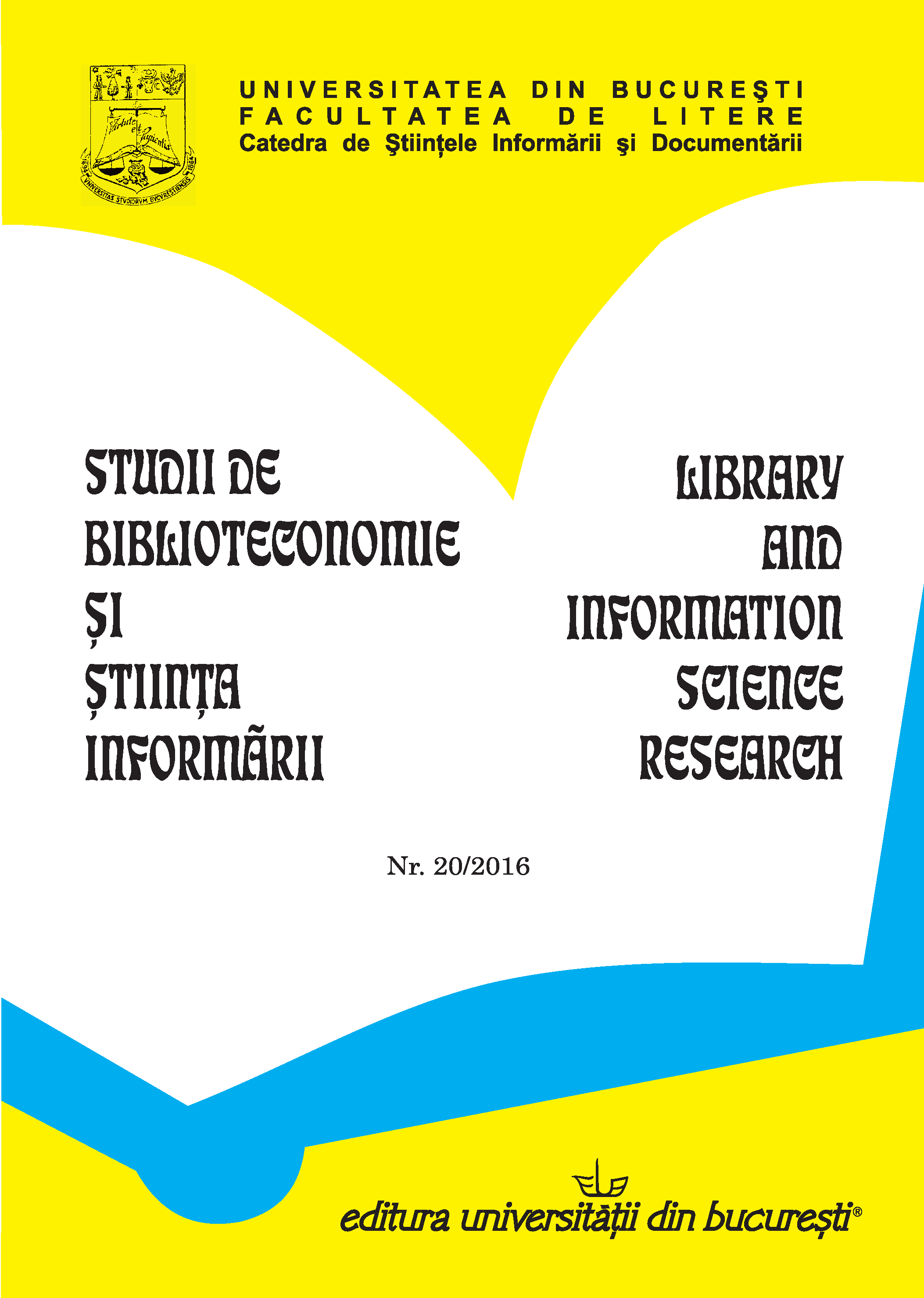 Sources of Information and Documentation and Working Tools in Foreign Language Teaching in Romania, 1960-1980 (I) Cover Image