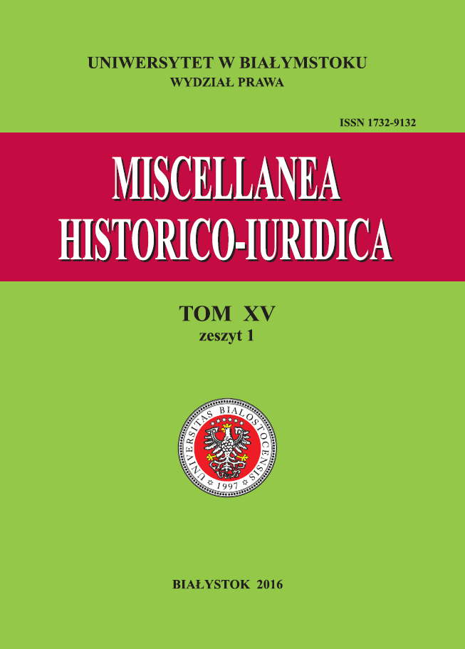 Interpretation of Art. 4a. 1 point 2 of the Act on family planning, human embryo protection and conditions of permissibility of abortion in light of the jurisprudence of the Supreme Court and the doctrine of law Cover Image