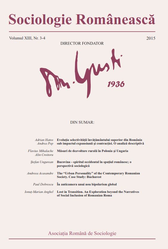 Improving the Quality of Life when Living in Precarious Prosperity. Analysis of the Role of Social Ties and of Adjustment Strategies by Households from Romania and Switzerland Cover Image