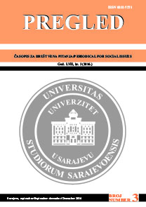 Diskriminativna analiza povezanosti percepcije osobina nastavnika i stavova o vrijednosnim orijentacijama studenata