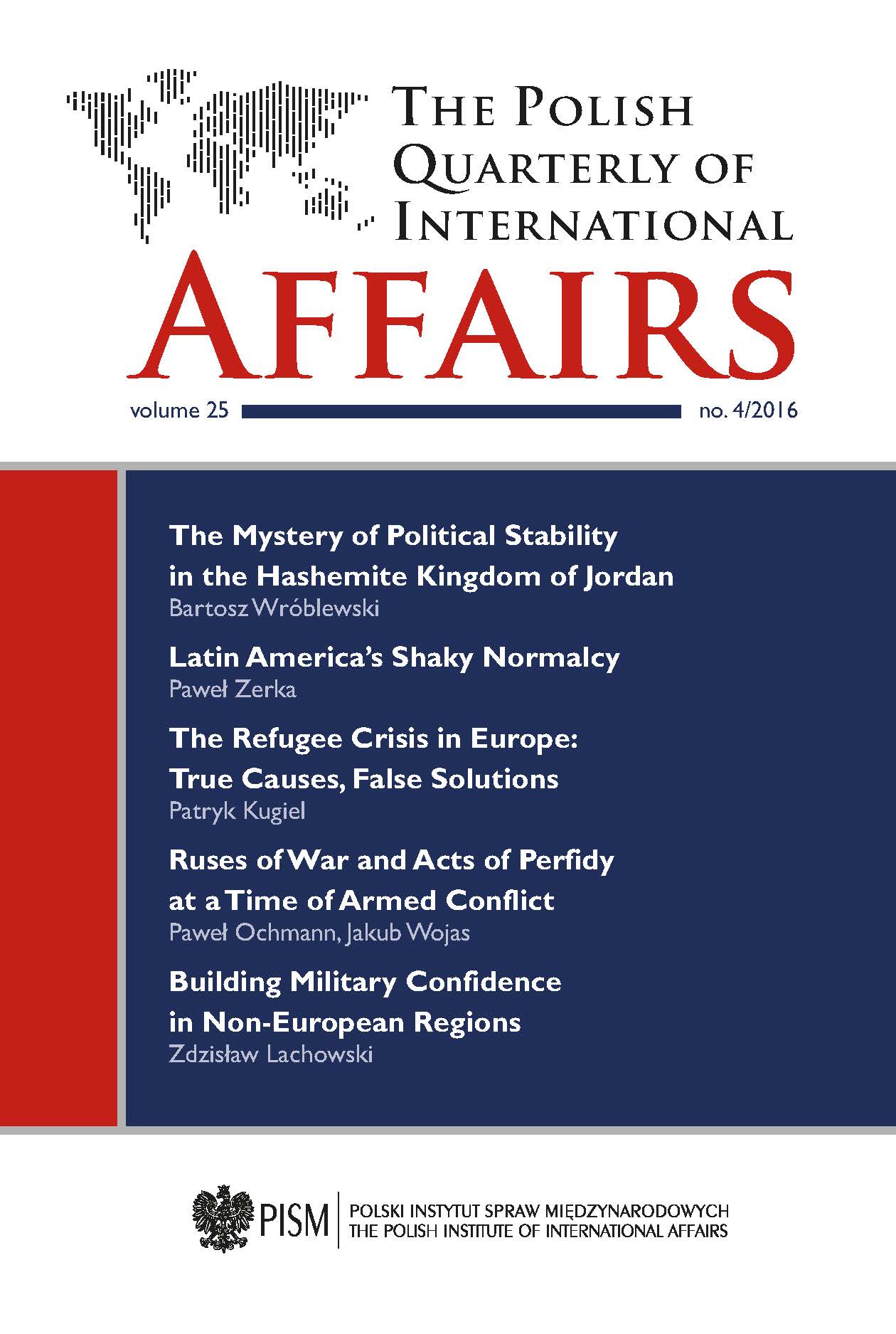 The Refugee Crisis in Europe: True Causes, False Solutions Cover Image