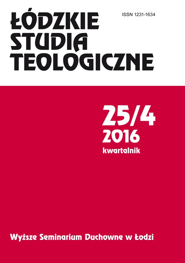 Katolicko – Luterański dialog na temat roli i miejsca Kościoła w zbawczym dziele Chrystusa od Soboru Watykańskiego II do Wspólnej deklaracji w sprawie nauki o usprawiedliwieniu