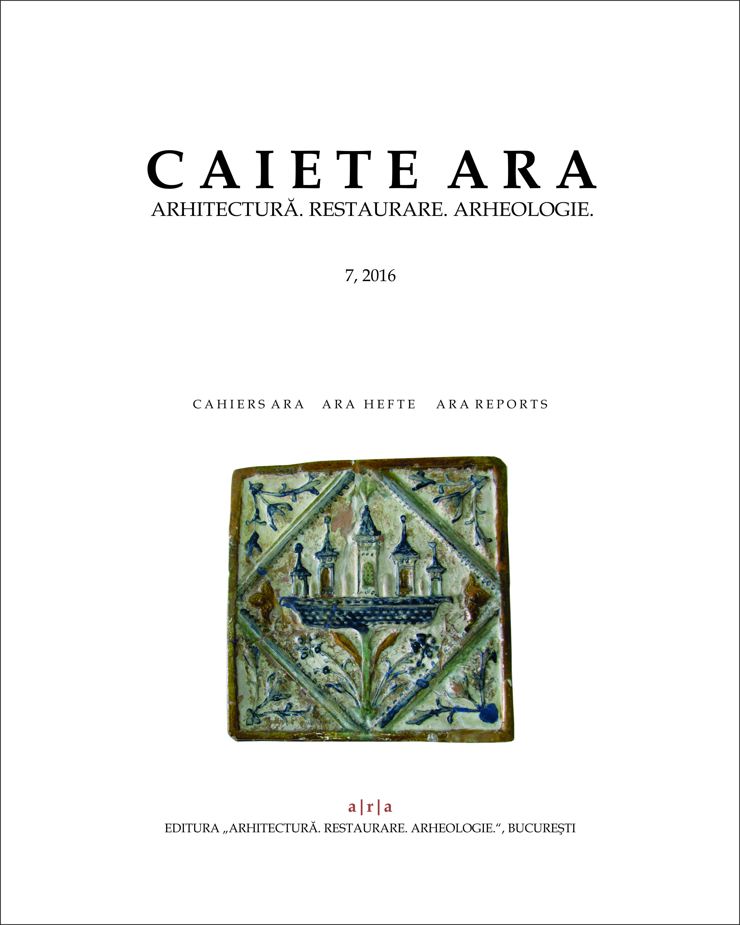 Representations of ornaments inspired by Romanian architecture on Wallachian medieval stove tiless from the 15th-17th centuries