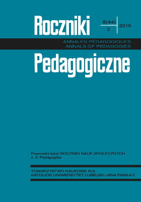 25th National Anniversary Conference on Developmental Psychology Development Through Education in the Course of Life: the Unrecognized Areas, Cracow, June 16-18, 2016 Cover Image