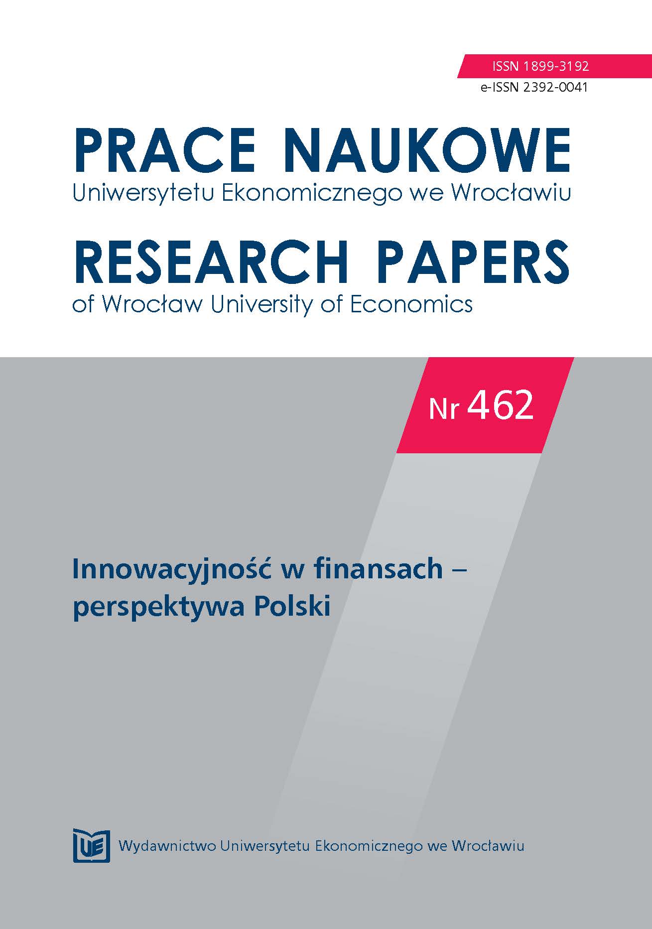 Standards of professional ethics in financial markets in Pol- and and globally vs. a matter of trust to financial institutions Cover Image