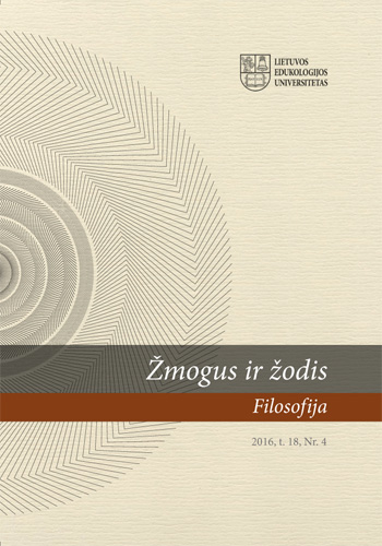 Tarp apšviestosios sąžiningos sąmonės ir saviapgaulės: Hegelio ir J.-P. Sartre’o jungtys