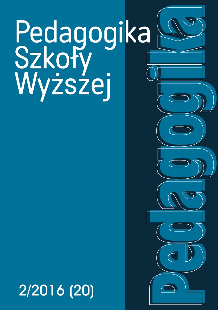 The report from all-Poland Scientific Conference Who needs a higher education? Individuality – localness – Bolonisation – Europeanization, 8-9 September 2016, Miedzyzdroje Cover Image