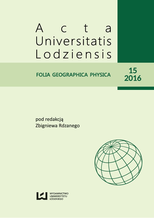 Aspects of palaeogeography of the Łódź Region. Report from the INQUA Peribaltic 2015 Working group meeting & International field symposium, November 2–8, 2015 Cover Image