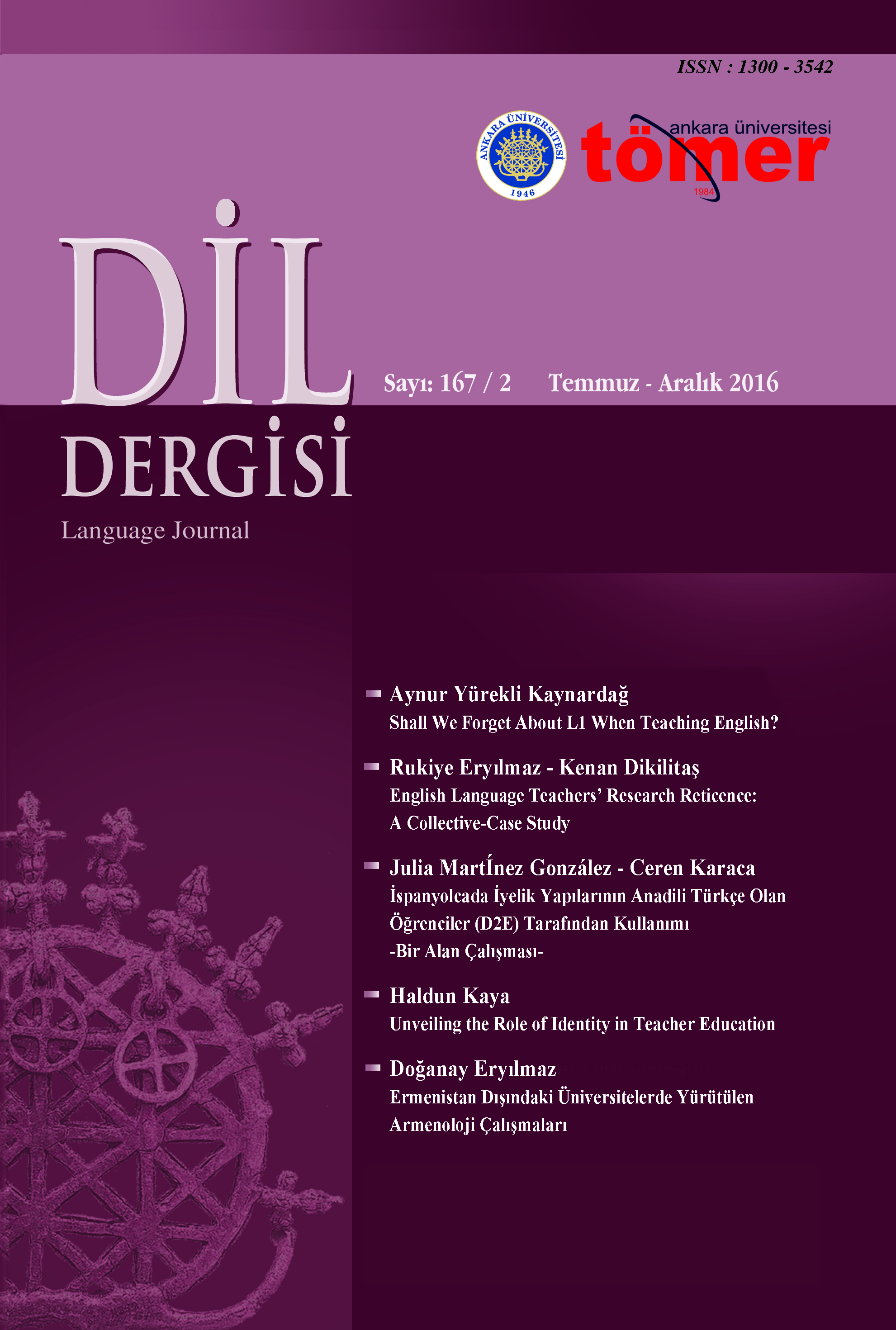 İspanyolcada İyelik Yapılarının Anadili Türkçe Olan Öğrenciler (D2E) Tarafından Kullanımı -Bir Alan Çalışması-