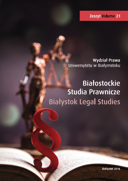 Participation of Social Organizations in the Proceedings in Juvenile Cases – the Theoretical Foundations and the Practice Cover Image