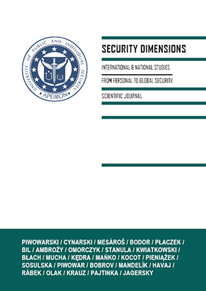 Security Culture of the Paramilitary Youth Organizations on the Example of Legia Akademicka KUL (John Paul II Catholic University of Lublin) Cover Image