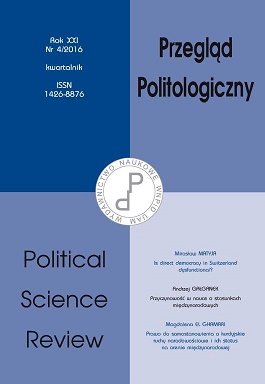 The representation of women in the government decision making in Hungary. Woman’s participation at the middle-level Cover Image