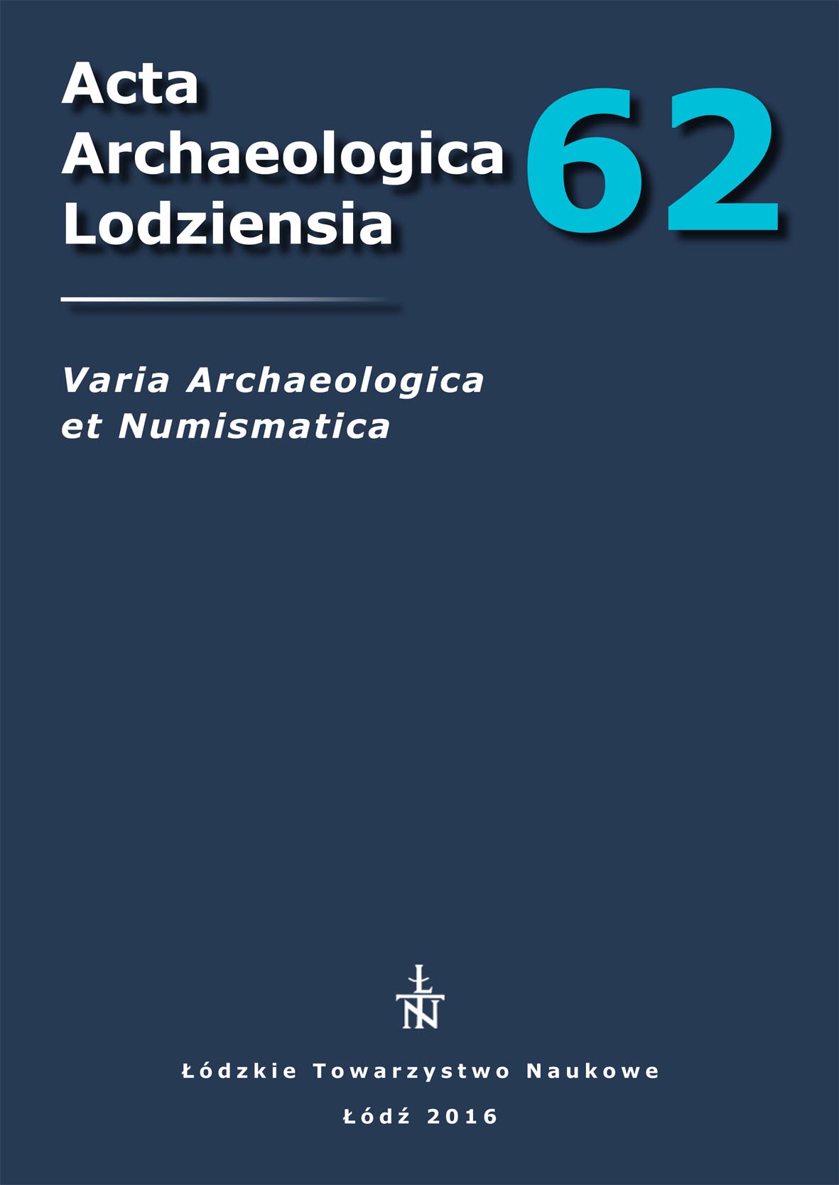 Archaeological investigation of the Limes Dacicus
in the environs of the Roman fort Bologa, the years 2010-2016 Cover Image