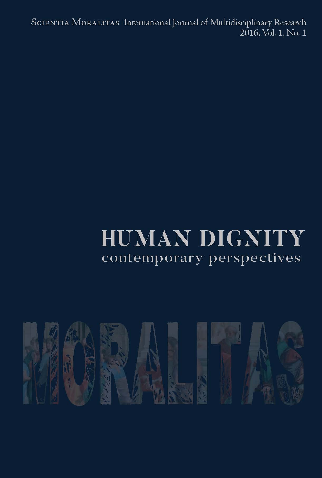 Plea for Human Dignity Cover Image