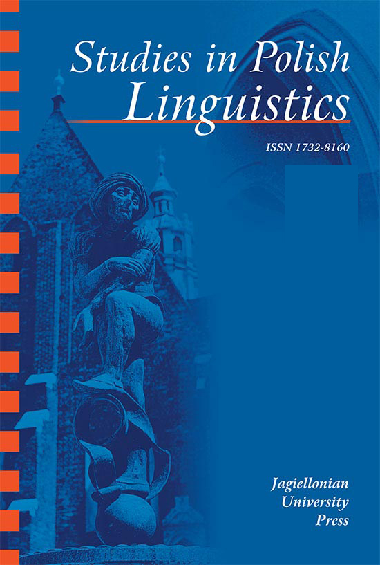 Stylistic Dominants in English and Polish Poetic Texts: Literary Semantics Facing Translation Studies Cover Image