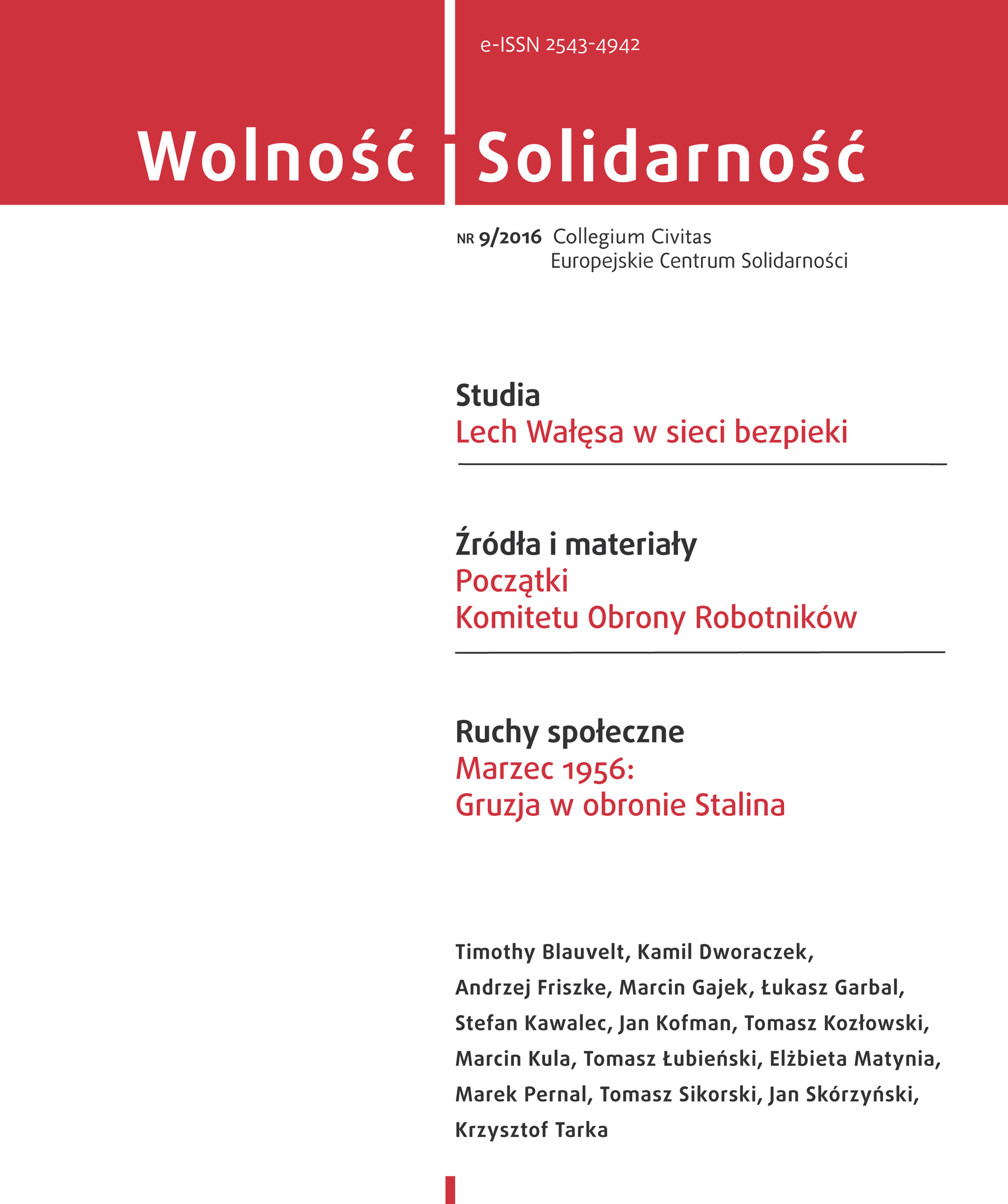 Zmiana statusu i etniczna mobilizacja podczas wydarzeń marca 1956 roku w Gruzji