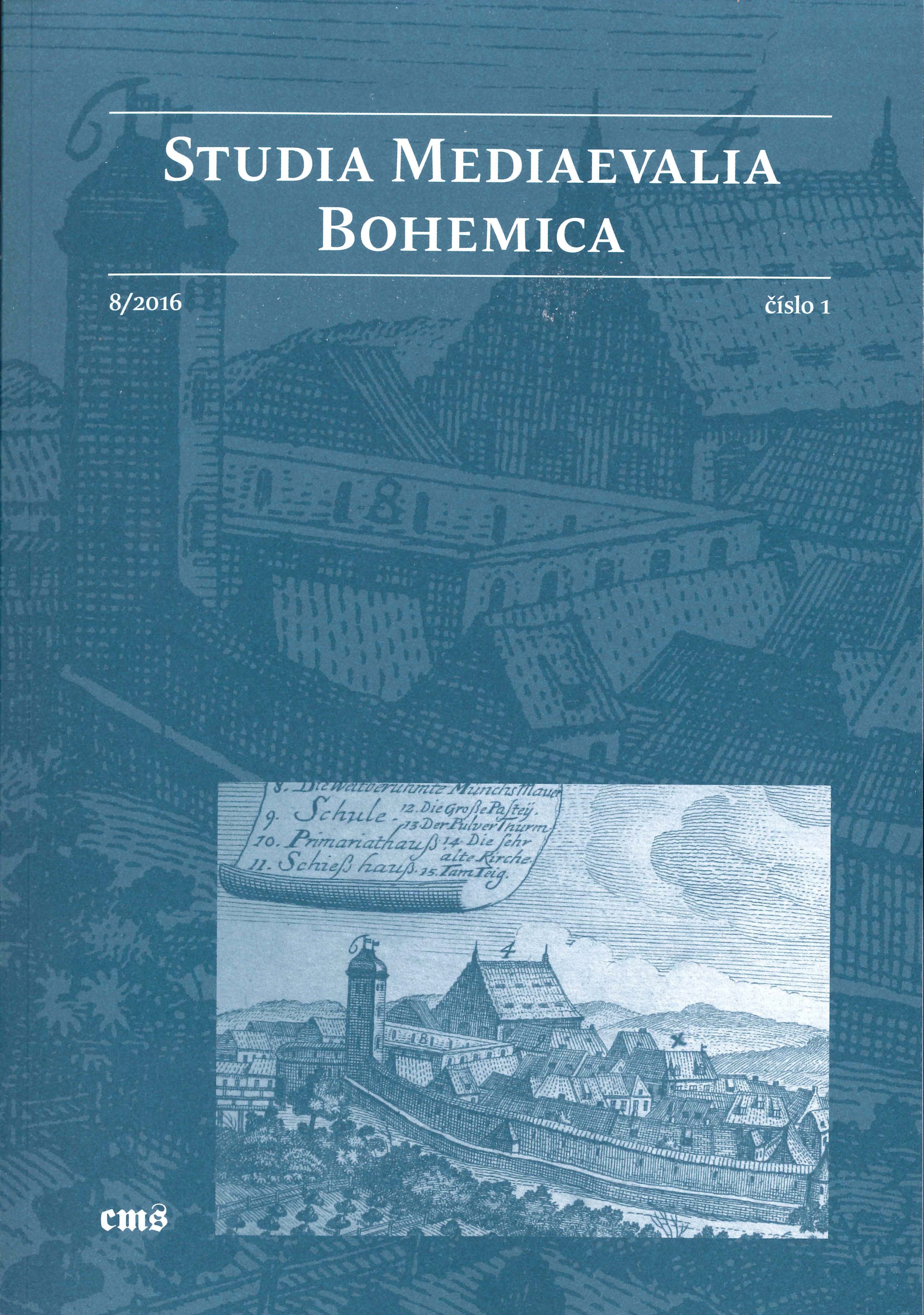 Discussion-Medieval Cult of the First Abbess of Saint George in Prague Cover Image