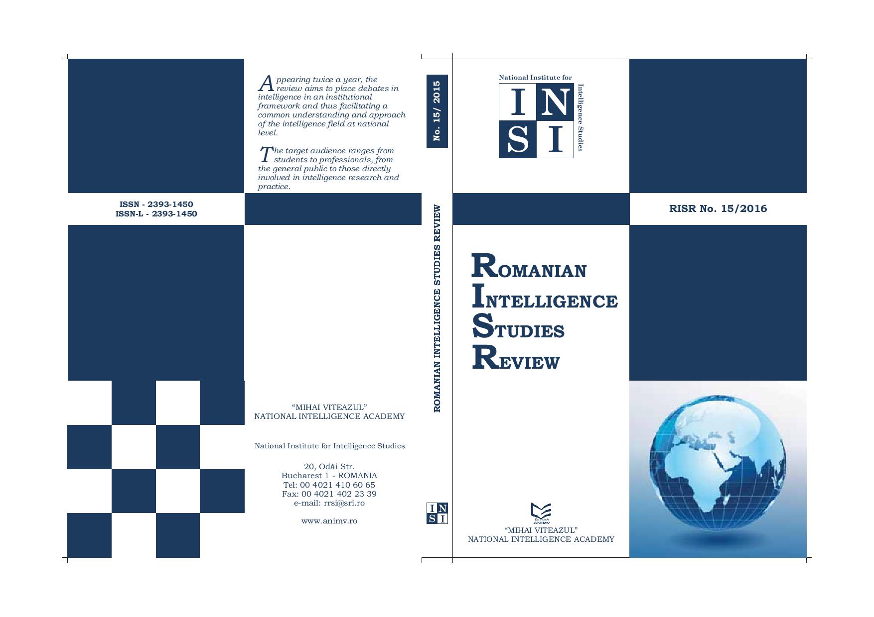 FOREIGN POLICY ANALYSIS: A CASE STUDY* Cover Image