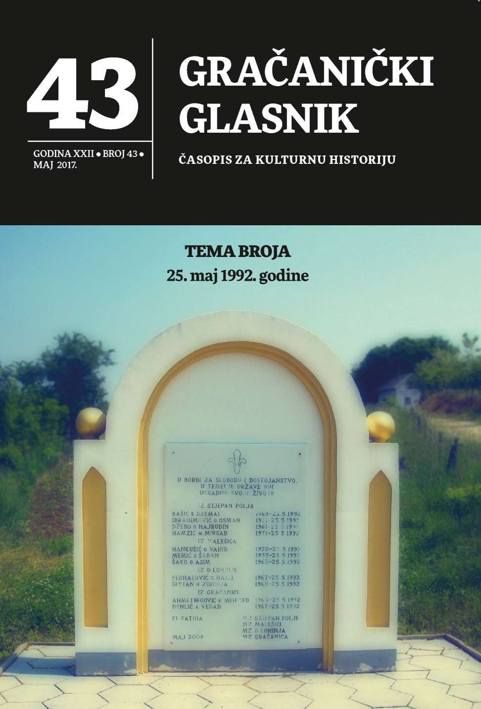 Neka razmišljanja povodom 25. godina od održavanja referenduma i početka rata za nezavisnu i suverenu Bosnu i Hercegovinu