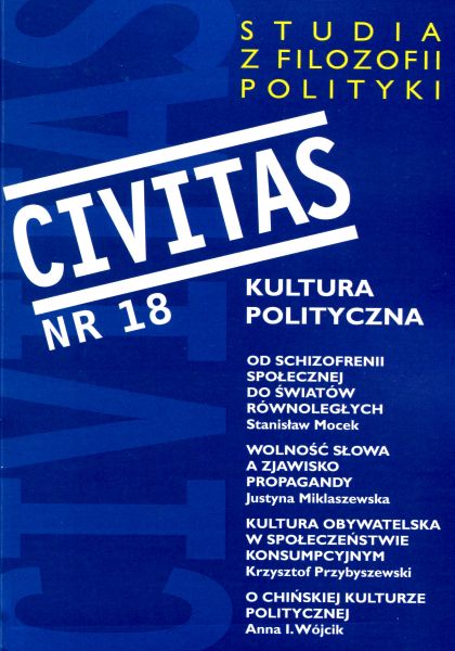 Three Perspectives on Political Culture, Civic Culture and Citizenship Cover Image