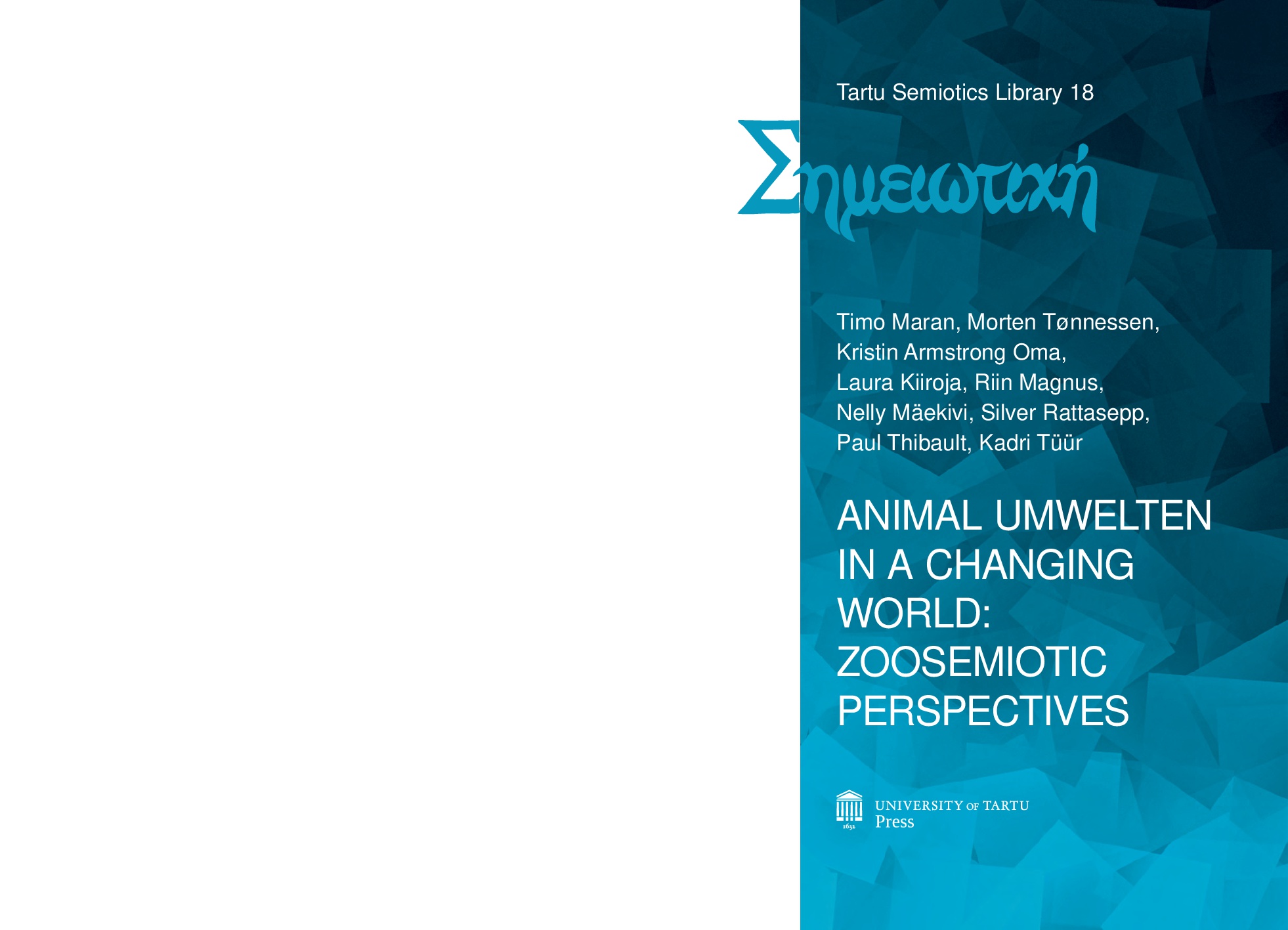 Introducing zoosemiotics: philosophy and historical background Cover Image