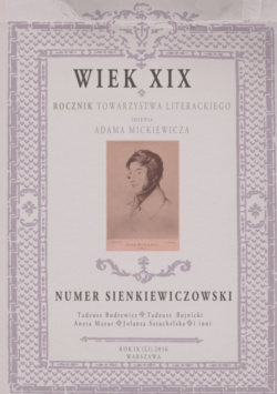 Norwid and the Chinese problem – About the Necessity of Cooperation. Review of: Krzysztof Andrzej Jeżewski “Cyprian Kamil Norwid and the thought and poetry of the Middle Kingdom”, Warsaw 2011 Cover Image