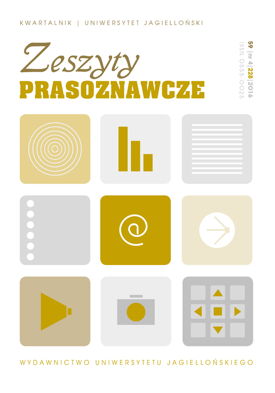 “The more often it is set on fire, the better”. Contemporary symbolism of the rainbow in the polish press Cover Image