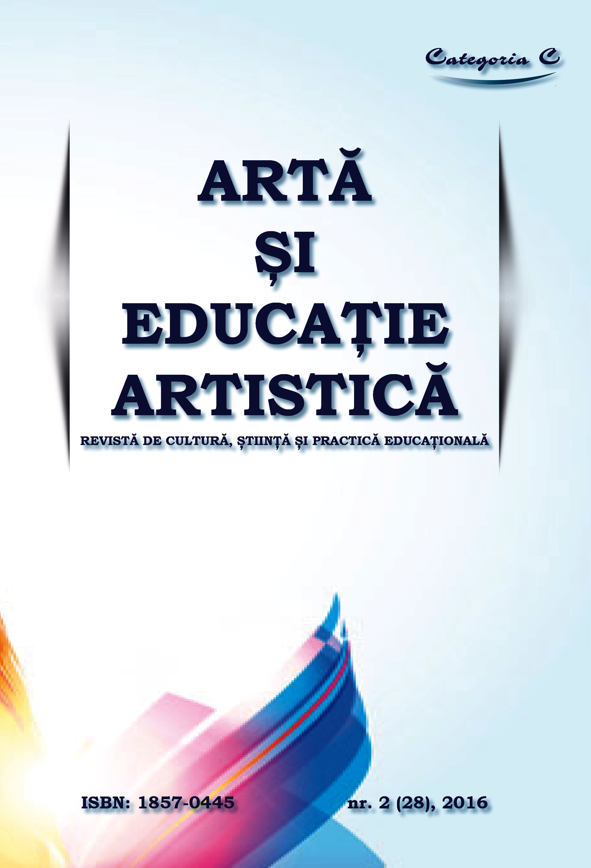 The experimental valorification of the interdisciplinary pedagogical model of artistic-aesthetic culture formation in primary school Cover Image