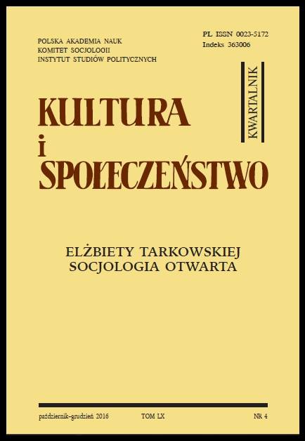 ‘Amoral Familism,’ or on the Social Disintegration of Poland in the 1980s Cover Image