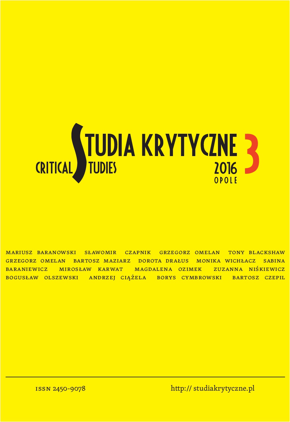 O cechach życia w nowym kapitalizmie. Richard Sennett i inspiracja dla antropologii neoliberalizmu