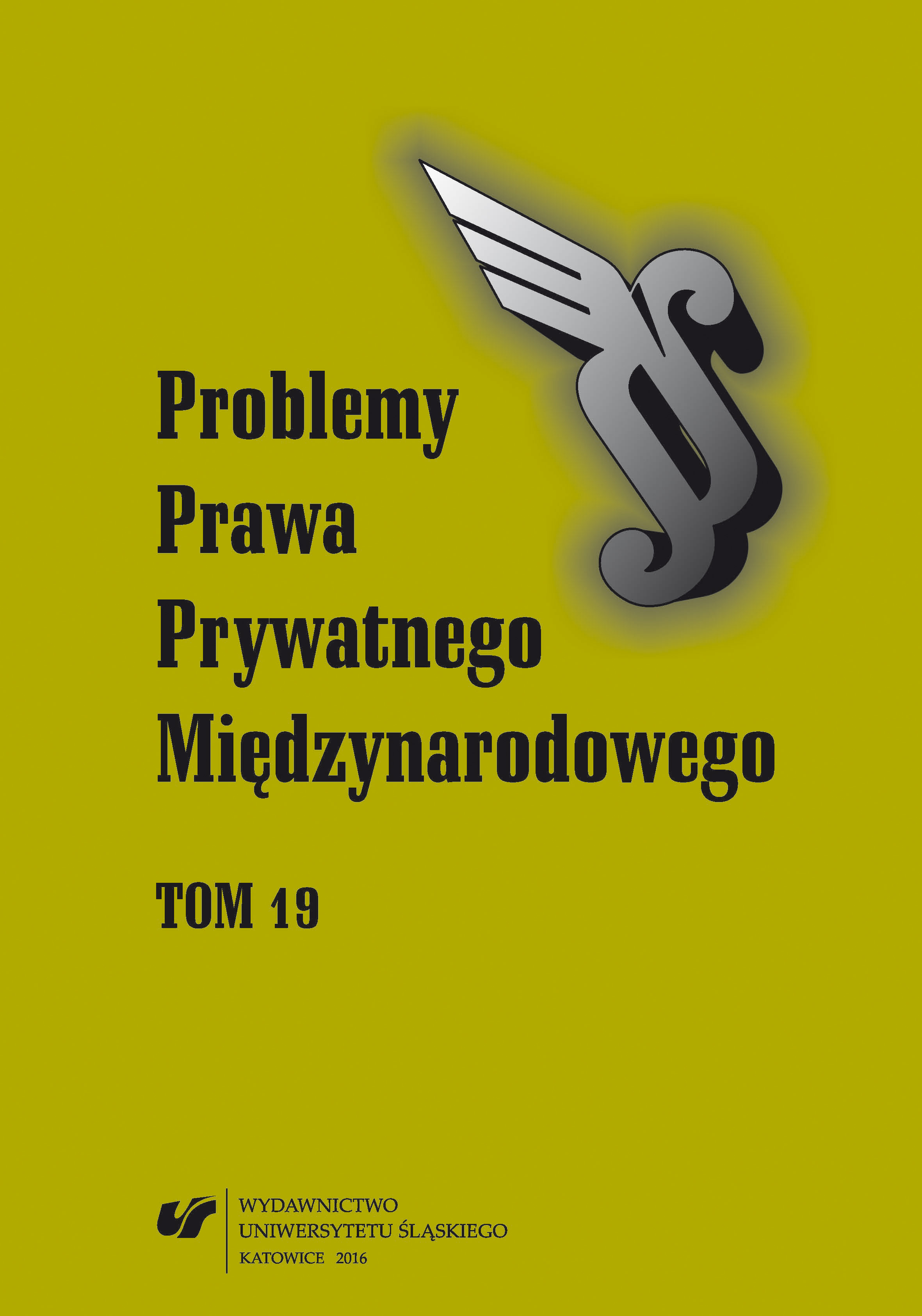 Łączniki personalne osób fizycznych w prawie prywatnym międzynarodowym
(zagadnienia wybrane)