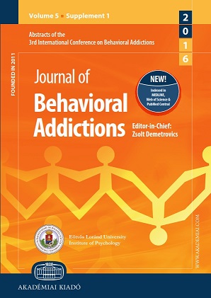 Abstracts of the 3rd International Conference on Behavioral Addictions