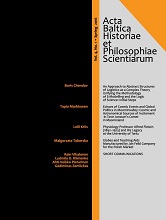 An Approach to Abstract Structures of Logistics as a Complex Theory Unifying the Methodology of S-Modelling and the Logic of Science: Initial Steps