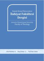 İslam Düşüncesi Üzerine Söyleşiler Ve Konuşmalar “Filler Ve Körler”, Prof. Dr. Ekrem Demirli