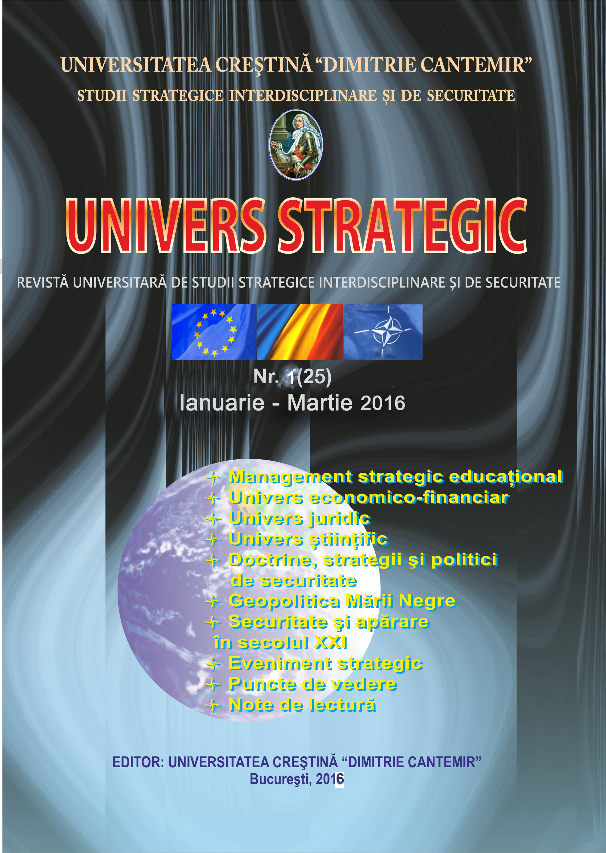 THE FAILURE OF THE "ARAB SPRING" AND AMERICAN VISION ON GLOBAL ORDER ACCORDING TO THE CONCEPT OF "POLITICALLY CORRECT" Cover Image