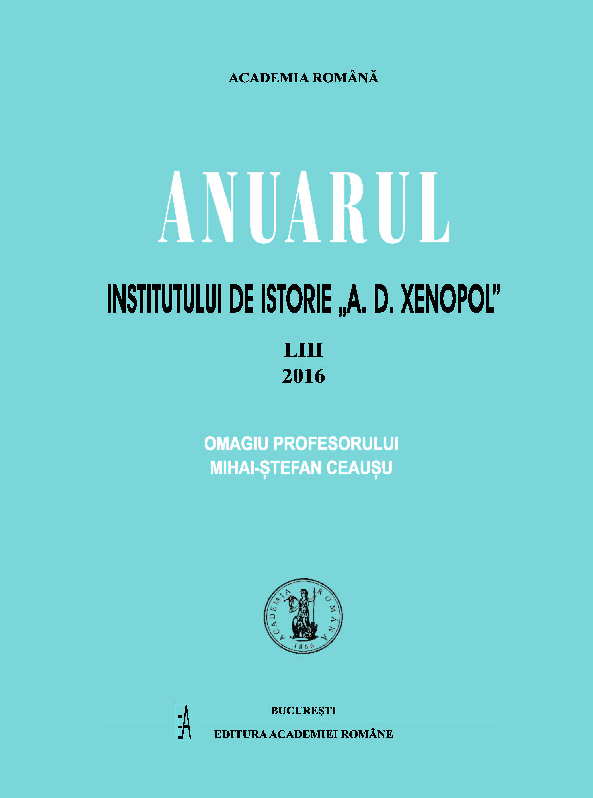 AUREL ONCIUL AND THE QUESTION OF THE LANGUAGES IN THE HABSBURG EMPIRE Cover Image