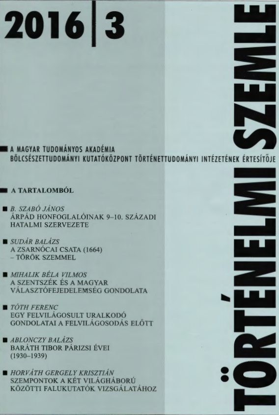 Egy felvilágosult uralkodó gondolatai a felvilágosodás előtt - Lotaringiai Károly herceg Politikai testamentuma, a magyar történelem elfelejtett forrása