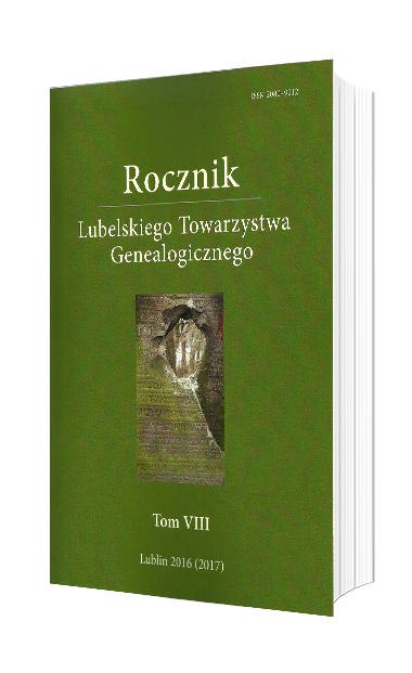 Imiona chrzestne mieszkańców parafii Gdeszyn w świetle ksiąg metrykalnych z lat 1930-1970