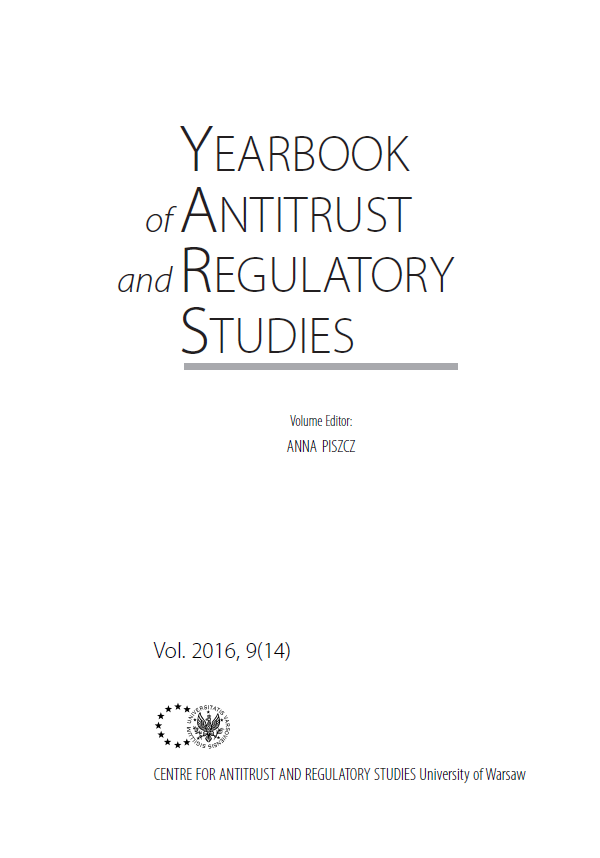 A Note on 2015 Developments in Polish Competition Law: Is it Really a Drive Towards the European Model? Cover Image